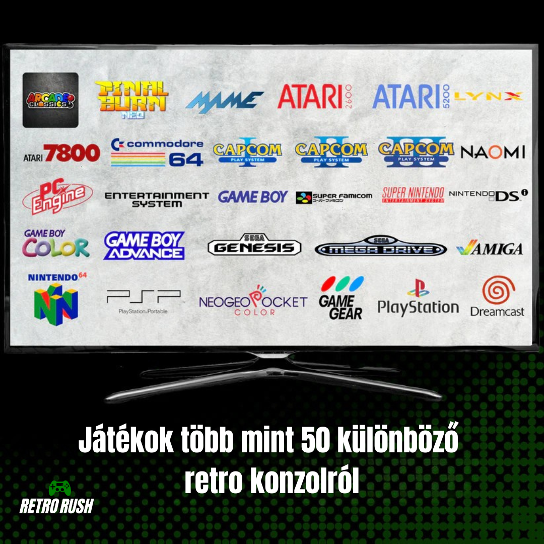 RetroRush G11 Pro - Retro játékkonzol