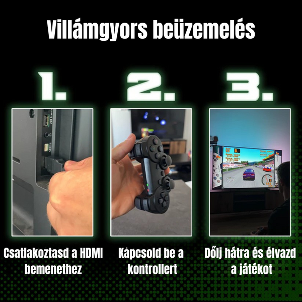 RetroRush G11 Pro - Retro játékkonzol