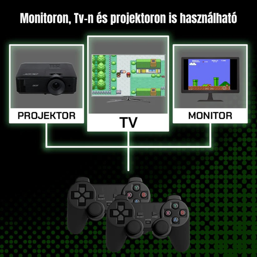 RetroRush G11 Pro - Retro játékkonzol