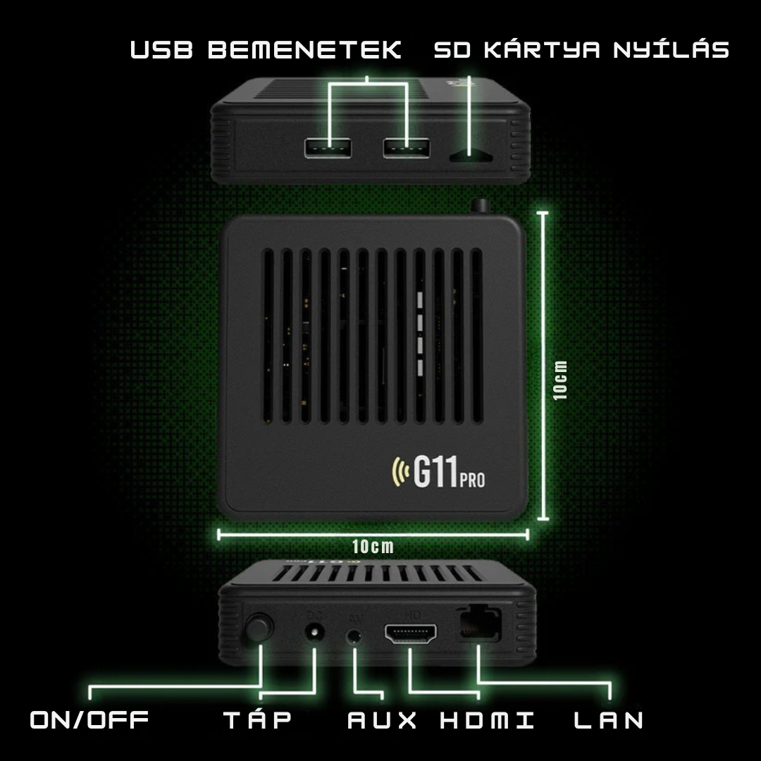 RetroRush G11 Pro - Retro játékkonzol