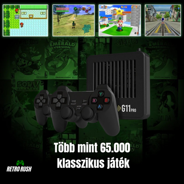 RetroRush G11 Pro - Retro játékkonzol